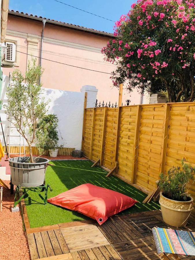 Casa Dahlia - Charmant Appartement Equipe Avec Grande Terrasse Marseillan  Exterior foto