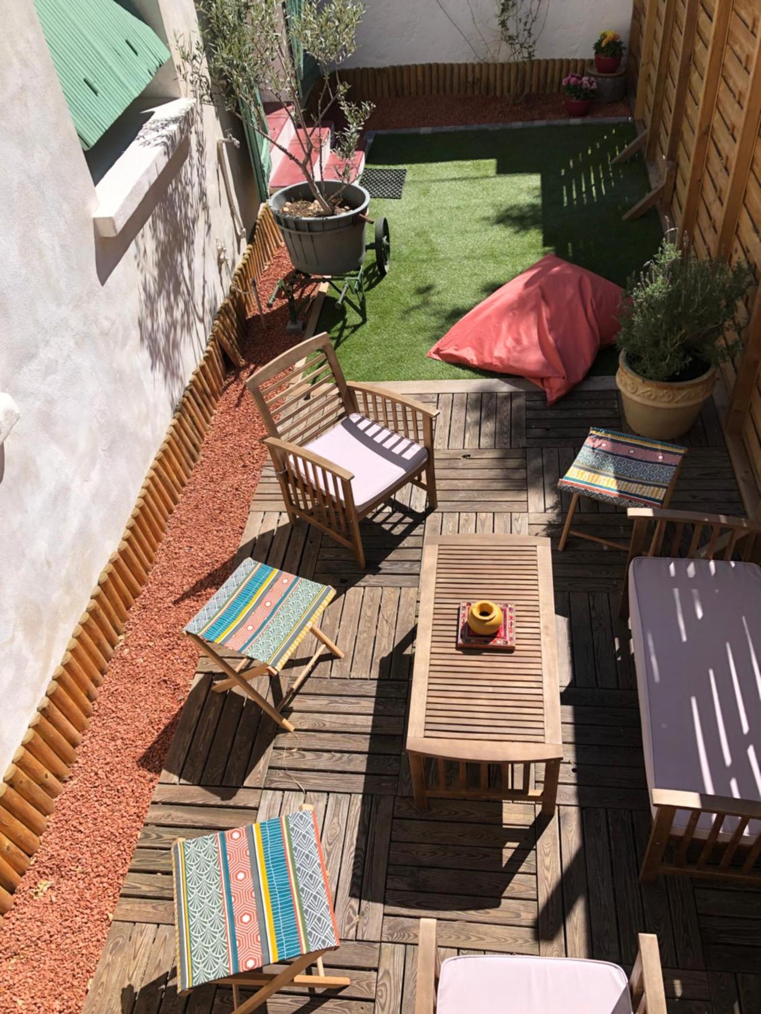 Casa Dahlia - Charmant Appartement Equipe Avec Grande Terrasse Marseillan  Exterior foto